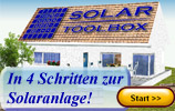 Solarertrag berechnen mit der Solar-Toolbox  in vier
Schritten zur Solaranlage